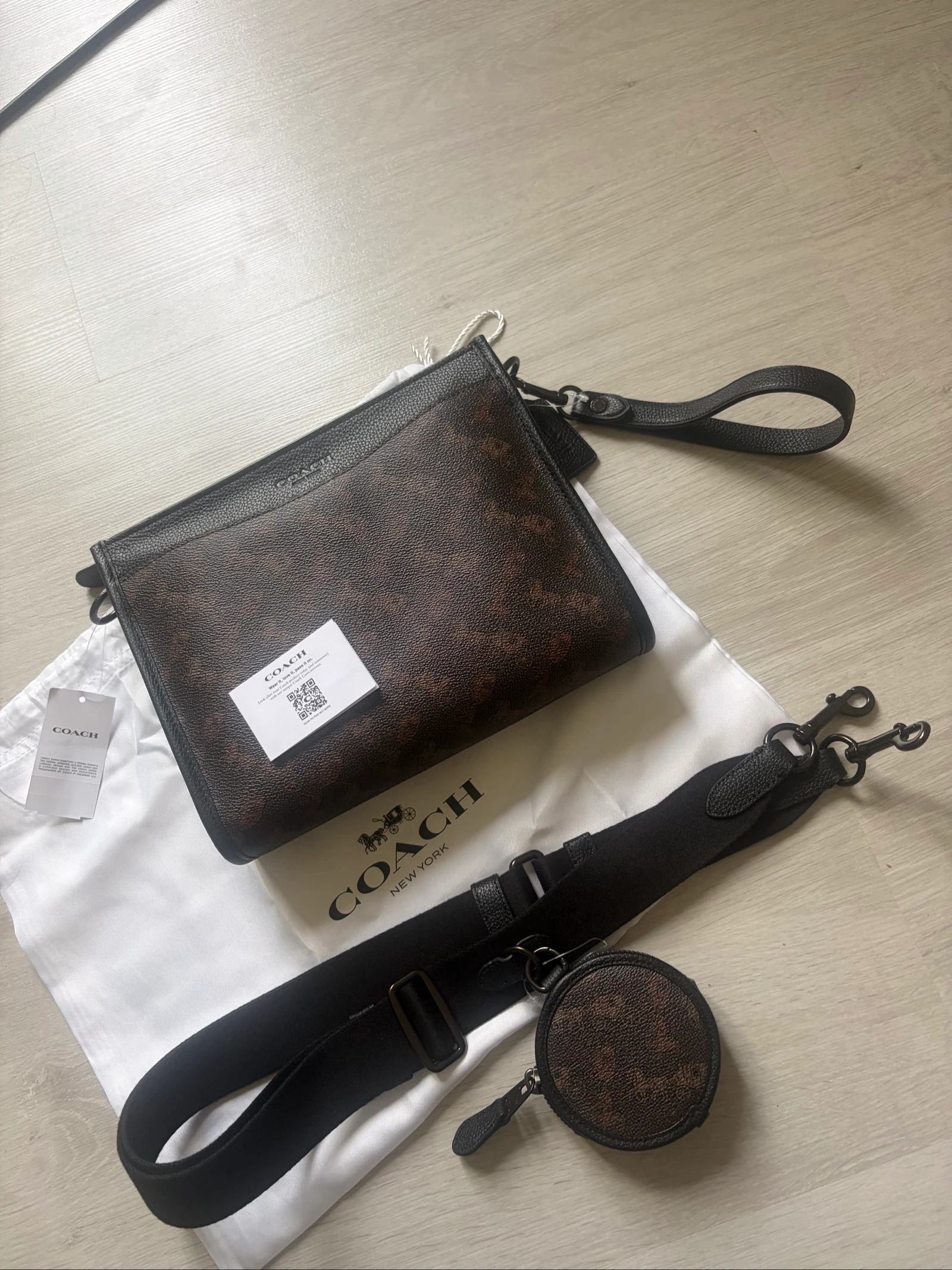 Bolsa masculina coach – photo 13